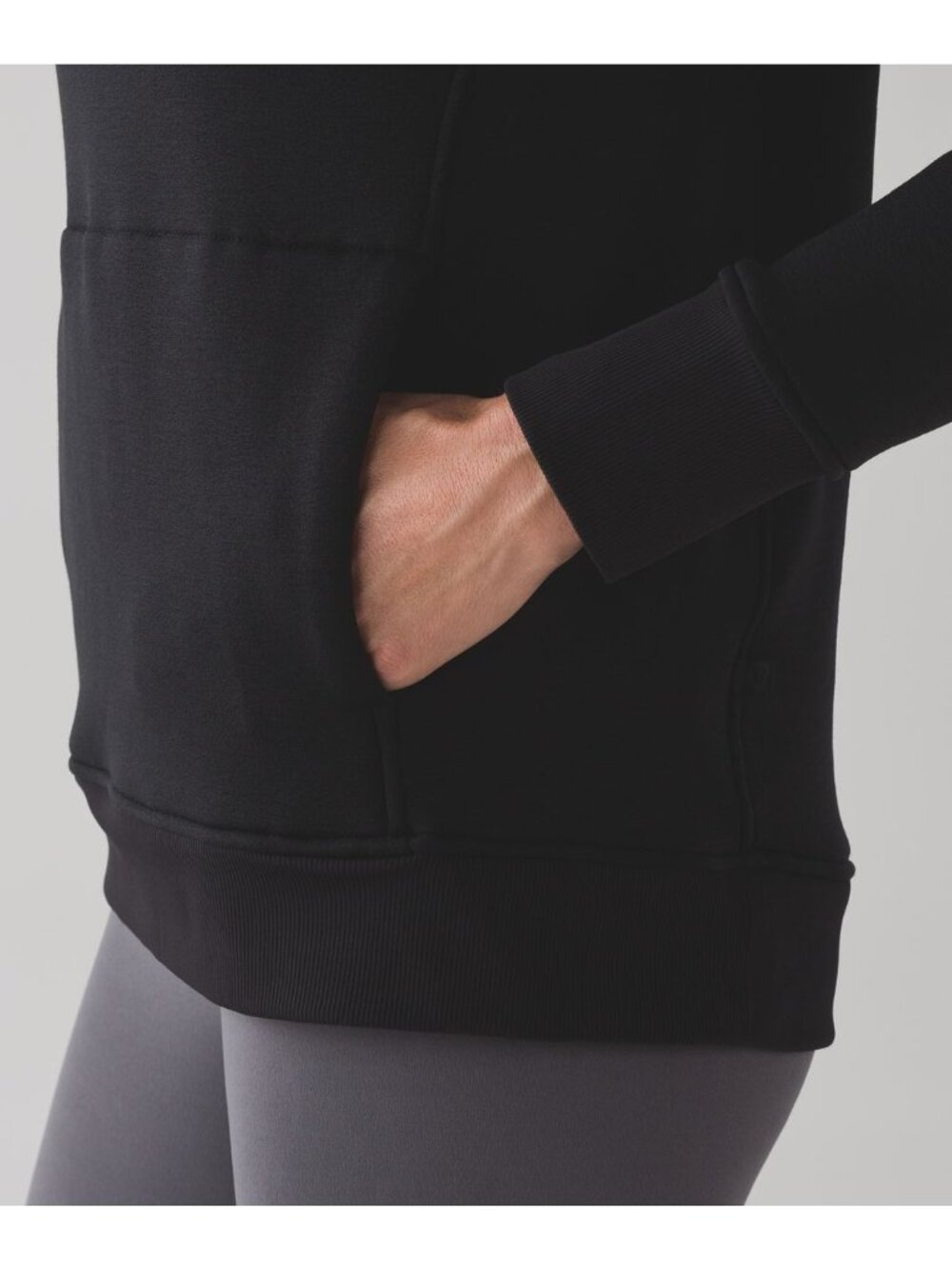Lululemon Athletica Kick the Cold Funnel Neck Black 4 - Picture 6 of 12
